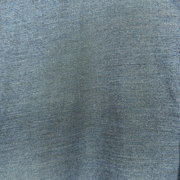 Theory Rammy Navy Light Flannel Long Sleeve 100% Cotton Button Down Shirt Size M - Picture 9 of 16